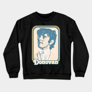 Donovan // 1960s Folk Music Fan Crewneck Sweatshirt